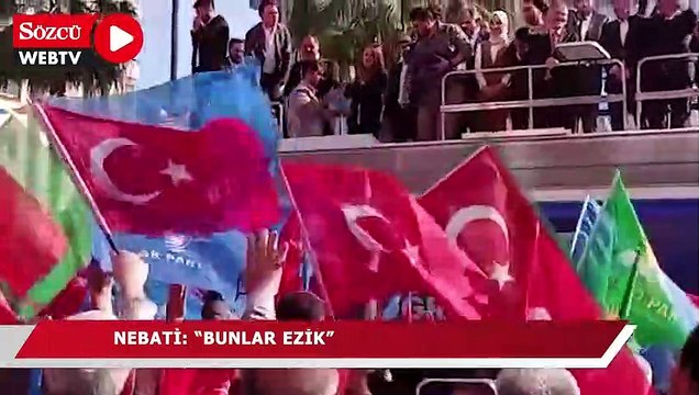 Bakan Nebati Mersin’de: Bunlar sürekli yapamazlar, edemezler diyen ezikler