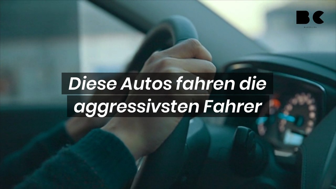 Diese Autos fahren die aggressivsten Fahrer