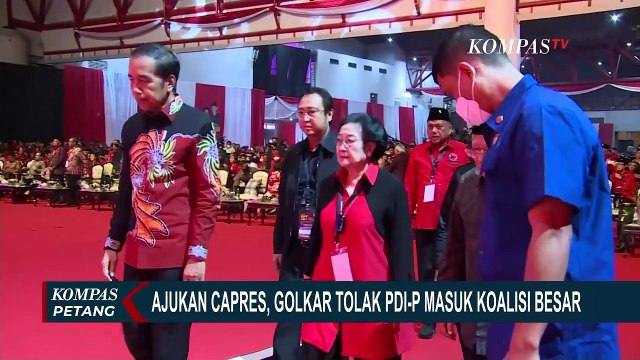 Tolak PDI-P Masuk Koalisi Besar, Waketum Golkar: Menambah Kerumitan, PDI-P Bisa Calonkan Sendiri