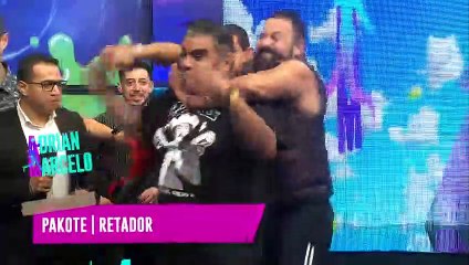 Le dan con todo a 'Pacote' en pleno programa