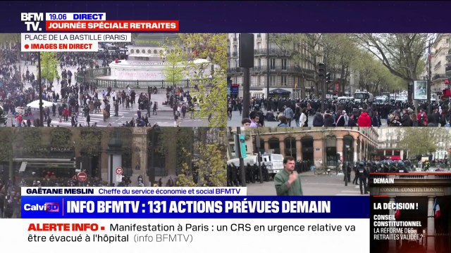 Réforme des retraites: 1 million de personnes mobilisées dans toute la France selon la CGT