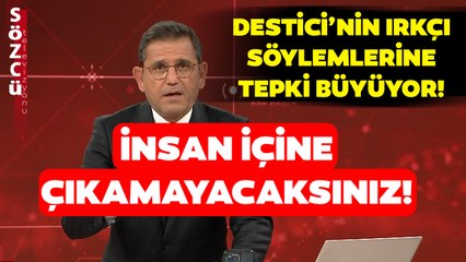 Destici'nin Irkçı Söylemlerine Tepki Büyüyor! Fatih Portakal'dan Sert Çağrı