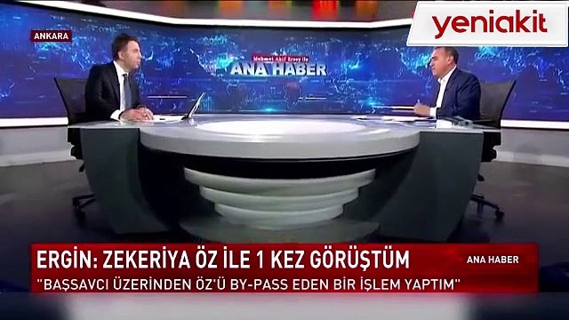 Canlı yayında Sadullah Ergin'e 'Fetullah Gülen'le görüştünüz mü?' sorusu