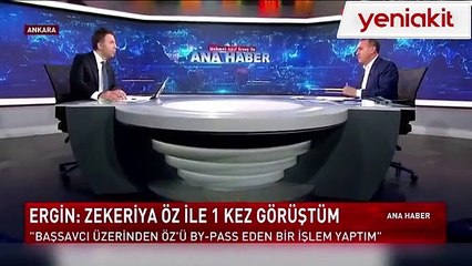 Canlı yayında Sadullah Ergin'e 'Fetullah Gülen'le görüştünüz mü?' sorusu