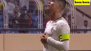 the day when Cristiano Ronaldo showed his skills to Al Naser fans