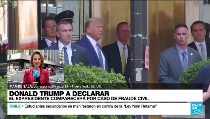 Informe desde Nueva York: Trump comparecerá por caso de fraude civil