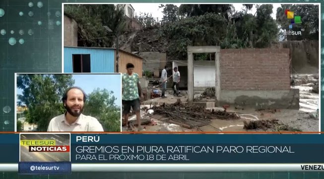 Perú: Gremios en Piura ratifican paro regional para el próximo 18 de abril