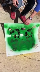 Street graffiti with a plot twist I didn’t see coming!￼
