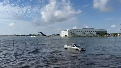 Dramatic videos show Fort Lauderdale underwater after historic flooding