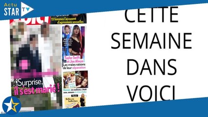 Cette semaine dans Voici : ce célèbre acteur s’est marié ! Ne manquez pas nos photos exclu