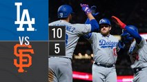 Resumen Dodgers de Los Ángeles vs Gigantes de San Francisco | MLB 12-04-2023