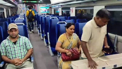 वंदे भारत ट्रेन: पहले दिन 94 यात्रियों को लेकर अजमेर से हुई रवाना