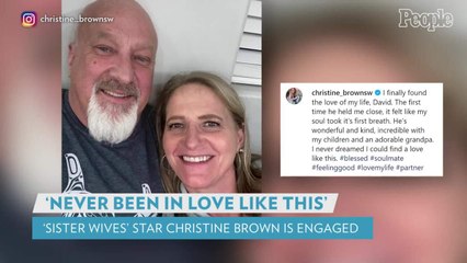 Sister Wives' Christine Brown Is Engaged to David Woolley: 'I've Never Been in Love Like This Before'