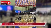 Bekir Bozdağ’a Şanlıurfa’da soğuk duş