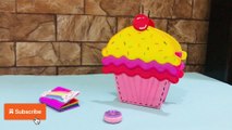 DIY foam sheet cupcake |Cupcake Organizer |Decorative DIY Cupcake #craftyhoorab #foamcrafts  #diy