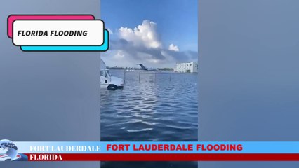 Fort Lauderdale Florida flooding