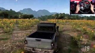 Jeep Steering Wheel Forza Horizon 5 gameplay