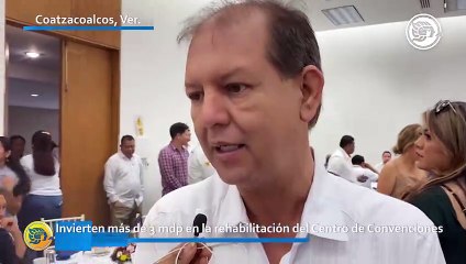 Invierten más de 3 mdp en la rehabilitación del Centro de Convenciones Coatzacoalcos