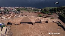 Torrential flooding soaks Iraqi city