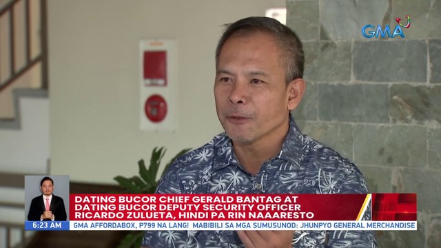 Dating Bucor Chief Gerald Bantag at dating Bucor Deputy Security Officer Ricardo Zulueta, hindi pa rin naaaresto | UB