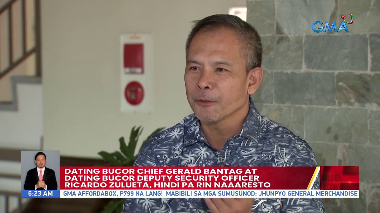 Dating Bucor Chief Gerald Bantag at dating Bucor Deputy Security Officer Ricardo Zulueta, hindi pa rin naaaresto | UB