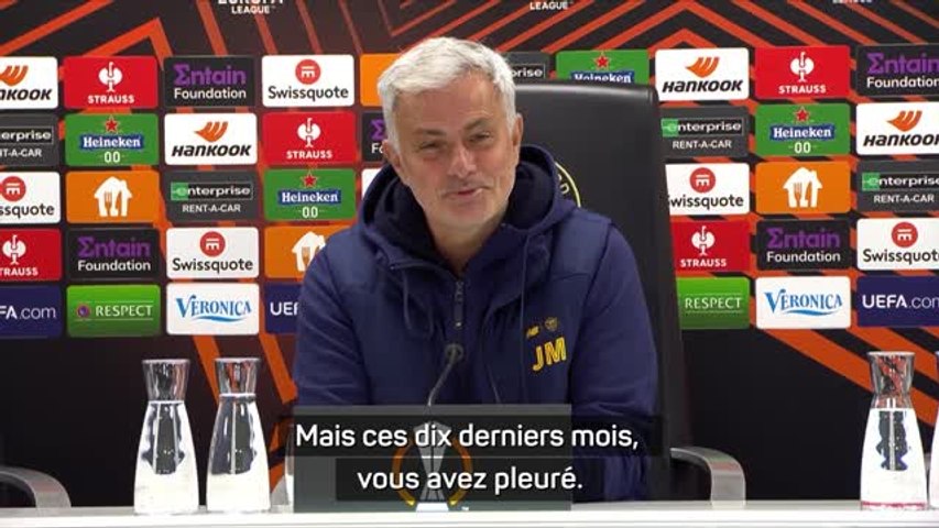 Feyenoord - AS Roma : José Mourinho chambre un journaliste néerlandais après la défaite