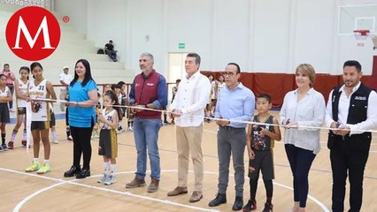 Rutilio Escandón, inauguró la reconstrucción del auditorio René Solís Gamboa en Chiapas