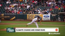 Climate change is causing more home runs, study says