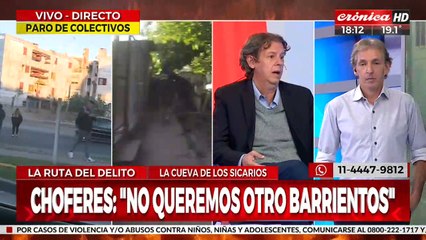 Christian Castillo: "El reclamo de los chóferes es lógico"