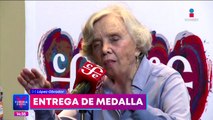 López Obrador no irá a entrega de medalla Belisario Domínguez a Elena Poniatowska