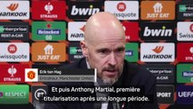 Quarts - ten Hag : “Parfois, on a des mauvais jours et on n’a pas de chance...”