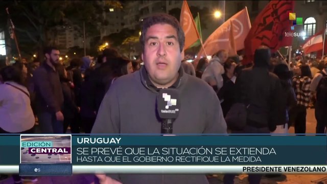 Uruguay: Profesores de Enseñanza Secundaria se movilizan en contra de medidas del Gobierno
