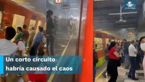 Otra vez el Metro; reportan presencia de humo en la estación Chabacano de la L9