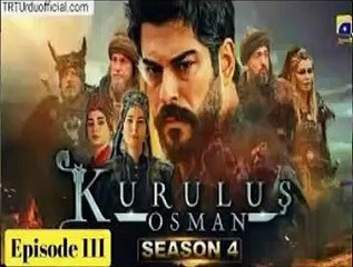 Kurulus Osman Season 4 Episode 111 - Urdu Dubbed - Har Pal Geo