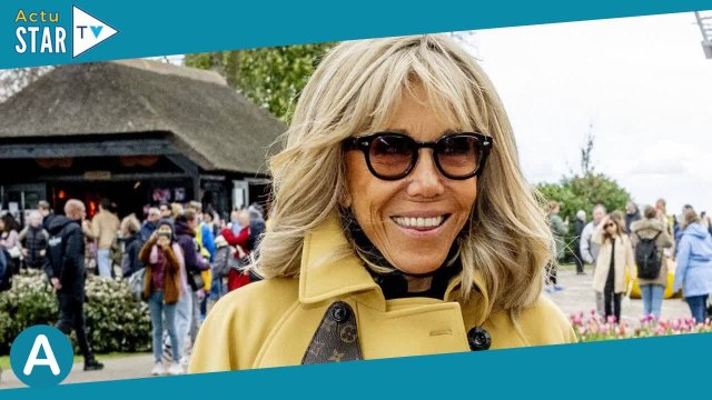 Brigitte Macron ultra-chic et champêtre au milieu des fleurs : elle brille face à Maxima des Pays-Ba