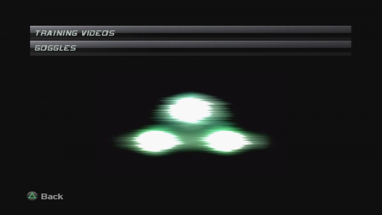 Tom Clancy's Splinter Cell Double Agent (PlayStation 2) - All Training Videos