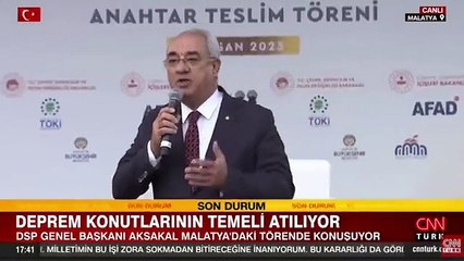 DSP lideri Aksakal'dan Millet İttifakı'na gönderme: Vatanımızı küffara teslim etmeyeceğiz