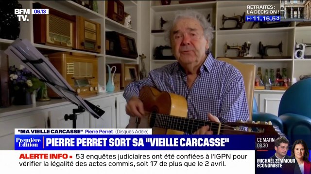 À 88 ans, Pierre Perret sort un nouvel album, Ma vieille carcasse