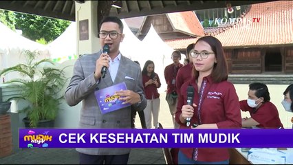 Download Video: Sebelum Bertugas Meliput Mudik, Jurnalis Tim Mudik KompasTV Jalani Cek Kesehatan