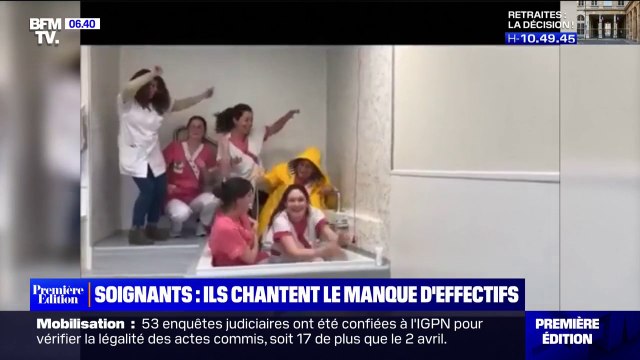 Le choix de Marie - Viens donc dans notre maternité : face au manque d'effectifs, ces soignants reprennent un tube de Matmatah