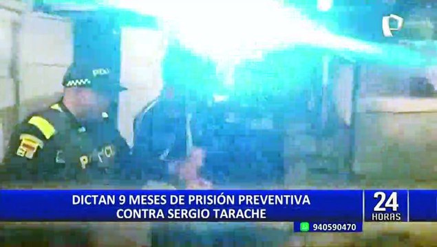 Sergio Tarache: declaran fundado pedido de prisión preventiva por 9 meses contra feminicida