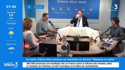 Estelle Szabo, maire d'Estevelles, invitée de France Bleu Nord