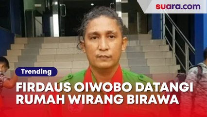 Sambil Bawa Pasukan, Firdaus Oiwobo Datangi Rumah Wirang Birawa Berujung Adu Bacot