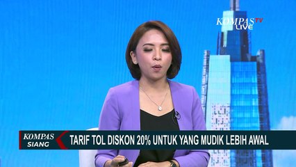 Tải video: Pengumuman! Ada Diskon Tarif Tol 20 Persen saat Arus Mudik dan Balik, Catat Tanggalnya...