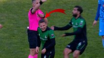 Sakaryasporlu futbolcu kırmızı kart görünce neye uğradığını şaşırdı! Gerçek hemen ortaya çıktı
