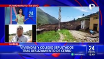 Huaral: Viviendas quedan completamente sepultadas tras deslizamiento de tierras