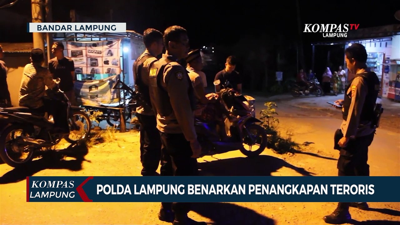 Polda Lampung Benarkan Penangkapan Teroris - Video Dailymotion