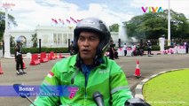 Ratusan Ojol Geruduk Istana Merdeka, Mau Ngapain?