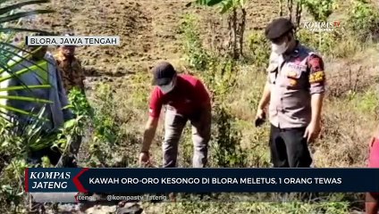 Kawah Oro-oro Kesongo di Blora Meletus, 1 Orang Tewas