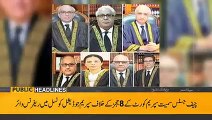 Reference filed against eight judges including CJP Bandial | 12 PM Headlines | 14 April 2023 | Public News | Breaking News